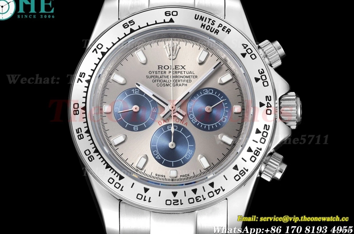 GDF SS SS A3836 Blue Grey Daytona 40mm 0425